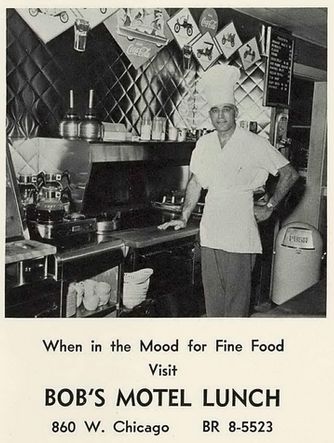 Chester Motel (Econolodge) - 1961 Ad For Restaurant